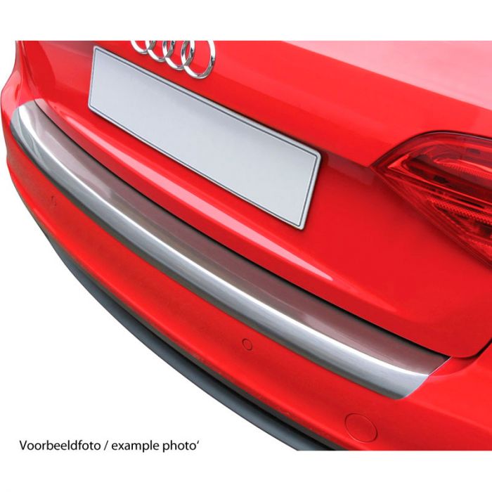 ABS Rear bumper protector suitable for Opel Corsa F 5 doors 2019- 'Brushed  Alu' Look AutoStyle - #1 in auto-accessoires