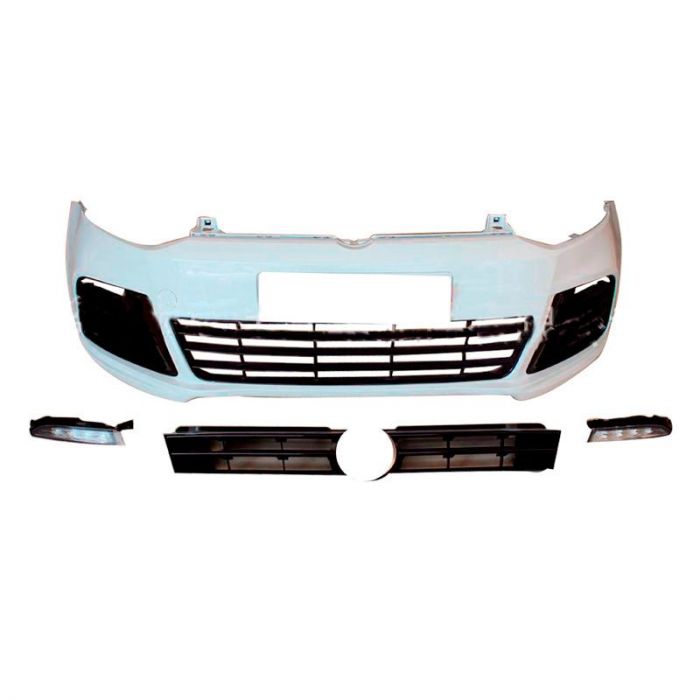 Suitable To Fit - VW Polo 6R R20 Style Plastic Front Bumper