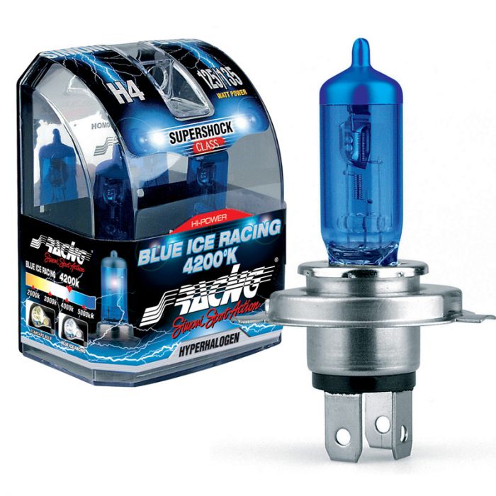 Simoni Racing Ampoules Halogène 'Blue Ice Racing' HIR2 (4200K) 12V/55W, set  de 2 (SR BIRHIR2)