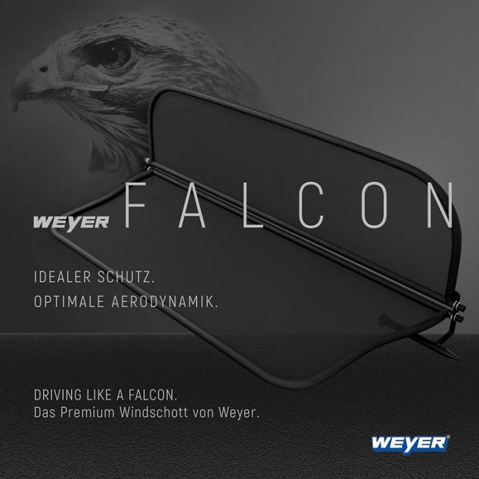 Windschott Weyer Falcon Premium Line passend für BMW 3er E46 2000-2007  AutoStyle - #1 in auto-accessoires